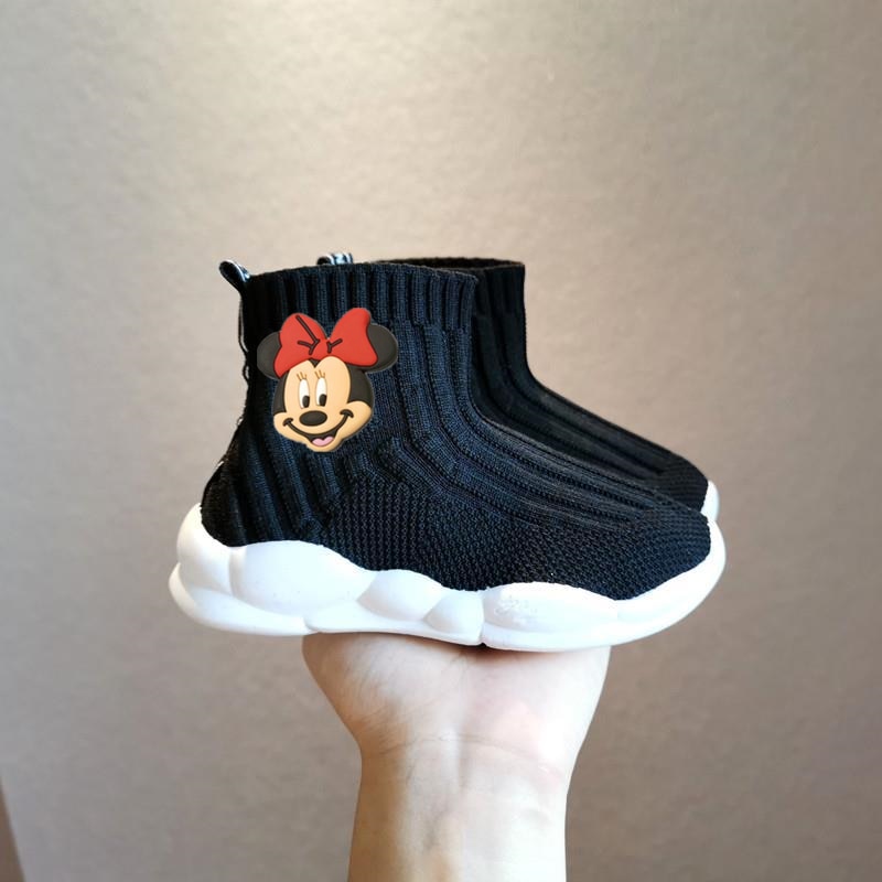 Disney Mickey mouse cartoon winter baby cotton shoes..